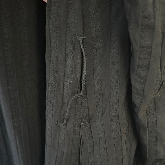 Everlane Black Button-Up Long dress - Picture 7 of 7